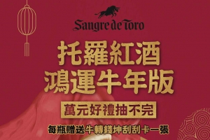 托羅紅酒 鴻運牛年版 萬元好禮抽不完